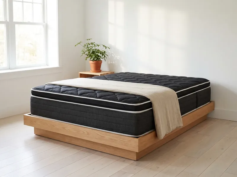 Matelas Legacy dans une chambre (mise en situation)